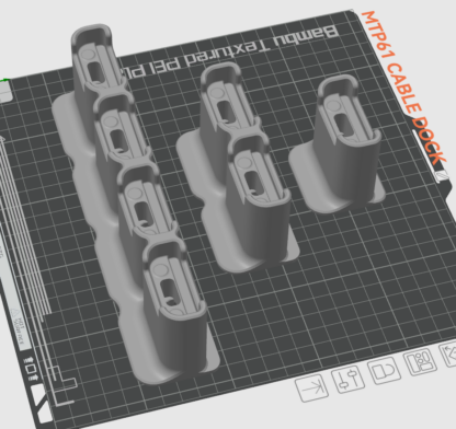 MTP61 cable dock adapter (Free 3D file download) - Image 5
